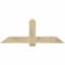 Ekena Millwork Eugene Rough Sawn Timber Gable Bracket, Douglas Fir, 60"W x 22"H x 4"D x 6"F, 9/12 Pitch GBW060X22X0406EUG00RDF - alternate 1